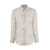 Brunello Cucinelli BRUNELLO CUCINELLI Slim fit linen button-down shirt WHITE