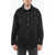 424 Cotton Overshirt With Buttoned Pockets Black