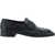 THE ROW Soft Loafers BLACK