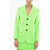 AMI ALEXANDRE MATTIUSSI Flip Pockets Single-Breasted Blazer Green
