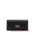 Salvatore Ferragamo Salvatore Ferragamo Gancini Leather Wallet On Chain Black