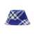 Burberry Burberry Check Motif Bucket Hat BLUE