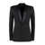 Givenchy GIVENCHY SINGLE-BREASTED ONE BUTTON JACKET BLACK