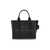 Marc Jacobs MARC JACOBS THE LEATHER CROSSBODY TOTE BLACK BAG Black