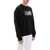 MM6 Maison Margiela Sweatshirt With Numeric Logo Print BLACK