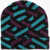 Versace Geometric Patterned Wool Beanie Multicolor