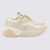 Stella McCartney Stella McCartney Light Beige Faux Leather Eclypse Low-Top Sneakers MULTI WHITE