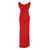 Vivienne Westwood Vivienne Westwood Ginnie Draped Dress RED