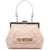 LOVE Moschino Granny bag with lace insert Rose
