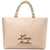 LOVE Moschino Shopper with logopatch Rose