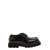 Dolce & Gabbana Black Lace-Up Derby With Squared Toe In Leather Man Black