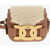 TOD'S Mini Crossbody Bag With Shearling Detail Brown