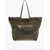Alexander McQueen Padded The Bundle Tote Bag With Zipped Pocket Green