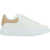 Alexander McQueen Sneakers WHITE/SAFARI