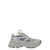 AXEL ARIGATO 'Marathon Runner' Grey Low Top Sneakers With Reflective Details In Leather Blend Woman GREY