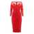 Dolce & Gabbana Dolce & Gabbana Draped Dress RED