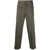 Golden Goose GOLDEN GOOSE straight-leg cropped trousers MILITARY GREEN
