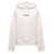 Jil Sander Jil Sander Woman'S White Cotton Hoodie With Logo Print WHITE