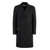 Off-White OFF-WHITE DOUBLE-BREASTED VIRGIN WOOL  COAT BLACK