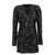 ROTATE Birger Christensen Rotate Birger Christensen Sequin Mini Dress Black