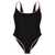 Moschino Moschino 'Logo' One-Piece Swimsuit Black