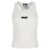 Moschino Moschino Logo Ribbed Top WHITE