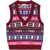 Ganni Ganni Logo Wool Vest MULTICOLOUR