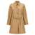 Michael Kors Michael Kors Chain Belt Trench Coat Beige