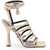 Versace Lycia Structure Sandals CHAMPAGNE VERSACE GOLD
