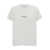 Stella McCartney White Crewneck T-Shirt with Embroidered Logo at the Front in Cotton Woman WHITE