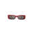 Balenciaga Balenciaga Dynasty Rectangle Sunglasses Accessories RED