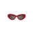 Balenciaga Balenciaga Rive Gauche Cat Sunglasses Accessories RED