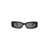 Balenciaga Balenciaga Max Rectangle Sunglasses Accessories BLACK