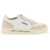 AUTRY Leather Medalist Low Sneakers WHITE SAND