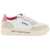 AUTRY Leather Medalist Low Sneakers WHT SND FPK