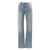 THE ATTICO The Attico Belted Jeans BLUE