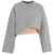 N°21 Cropped sweatshirt Grey