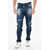 DSQUARED2 Distressed Cool Guy Denims With Delavé Effect 18Cm Blue