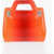 Salvatore Ferragamo Gradient Leather Wanda Mini Handbag With Removable Shoulder Orange