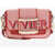 Roger Vivier Leather And Fabric Call Me Tres Vivier Crossbody Bag With Em Red