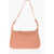 Bally Leather Coralye Shoulder Bag With Engraved Logo Orange