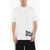 DSQUARED2 Slouch T-Shirt With Contrasting Logo Print White