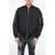 DSQUARED2 Pinted On The Wave Bomber Jacket With Zipped Detail Black