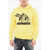 DSQUARED2 Lunar N.y. Hoodie Sweatshirt With Print Yellow