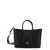 Michael Kors 'Luisa' Black Tote Bag With Mk Logo Detail In Grain Leather Woman BLACK