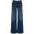 MOTHER Jeans "Down Low Spinner Heel" Blue