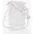 Alexander McQueen Leather Bucket Bag With Embossed Logo White