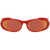 Balenciaga Reverse Xpander Sunglasses RED/MIRRORRED
