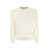 Brunello Cucinelli BRUNELLO CUCINELLI Cotton rib sweater with raglan sleeve CREAM