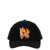 Palm Angels Palm Angels 'Burning Monogram' Cap Black